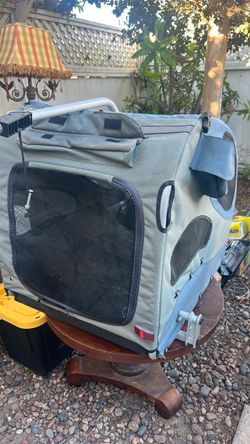 Dog bike trailer
