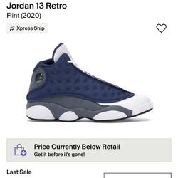 Jordan 13 Retros Flint (2020)