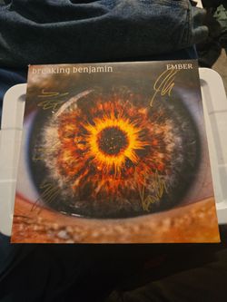 Breaking Benjamin Ember Signed Album