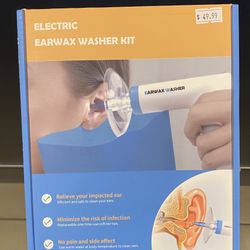Electric Earwax Washer Kit