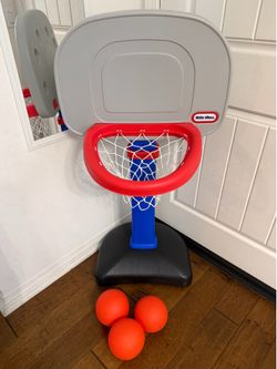 Little tikes kids baseball hoop with 3 balls