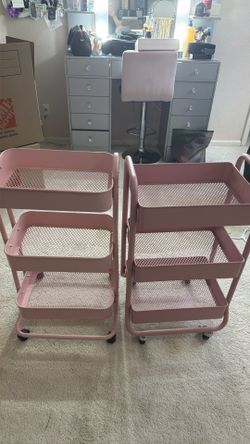 Two cart organizer