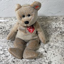 TY Beanie Babies 1999 Signature Bear No Ty Tag vintage