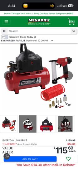 Tool Shop Hotdog Compressor