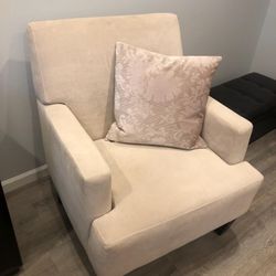 Beige Armchair 