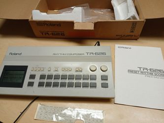 Roland TR-626 Drum Machine Vintage  IOB Read Description $500 OBO
