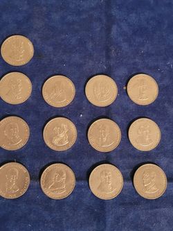 She'll Famous Americans Coin Game Tokens