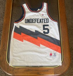 Undefeated basketball jersey