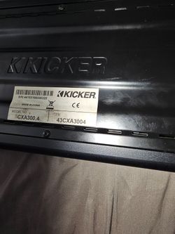 Amp kicker