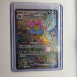 VENUSUAR EX POKEMON CARD