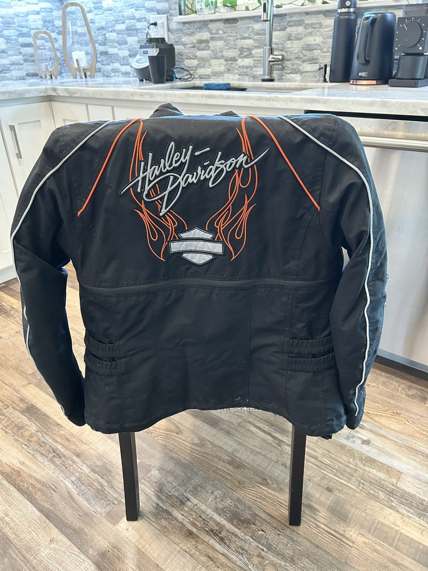 Woman’s small Harley Davidson Motorcycle Jacket