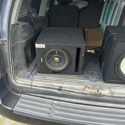 Kicker And MTx 10 In And 12 Inch Subwoofers 