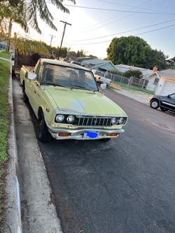 Classic 1978 Toyota Longbed SR5 Pickup Truck, Yellow