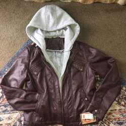 Vegan Leather Jacket 