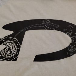 L Danny Phantom 3/4 Sleeve Raglan Baseball Shirt