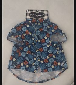 Large dog Hawaiian shirt