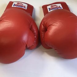 LONSDALE LEATHER AUTOGRAPHED BOXING🔥🔥GLOVES 🥊🥊🔥🔥