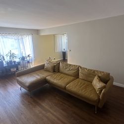 Faux Leather Sofa L Shape Sofa