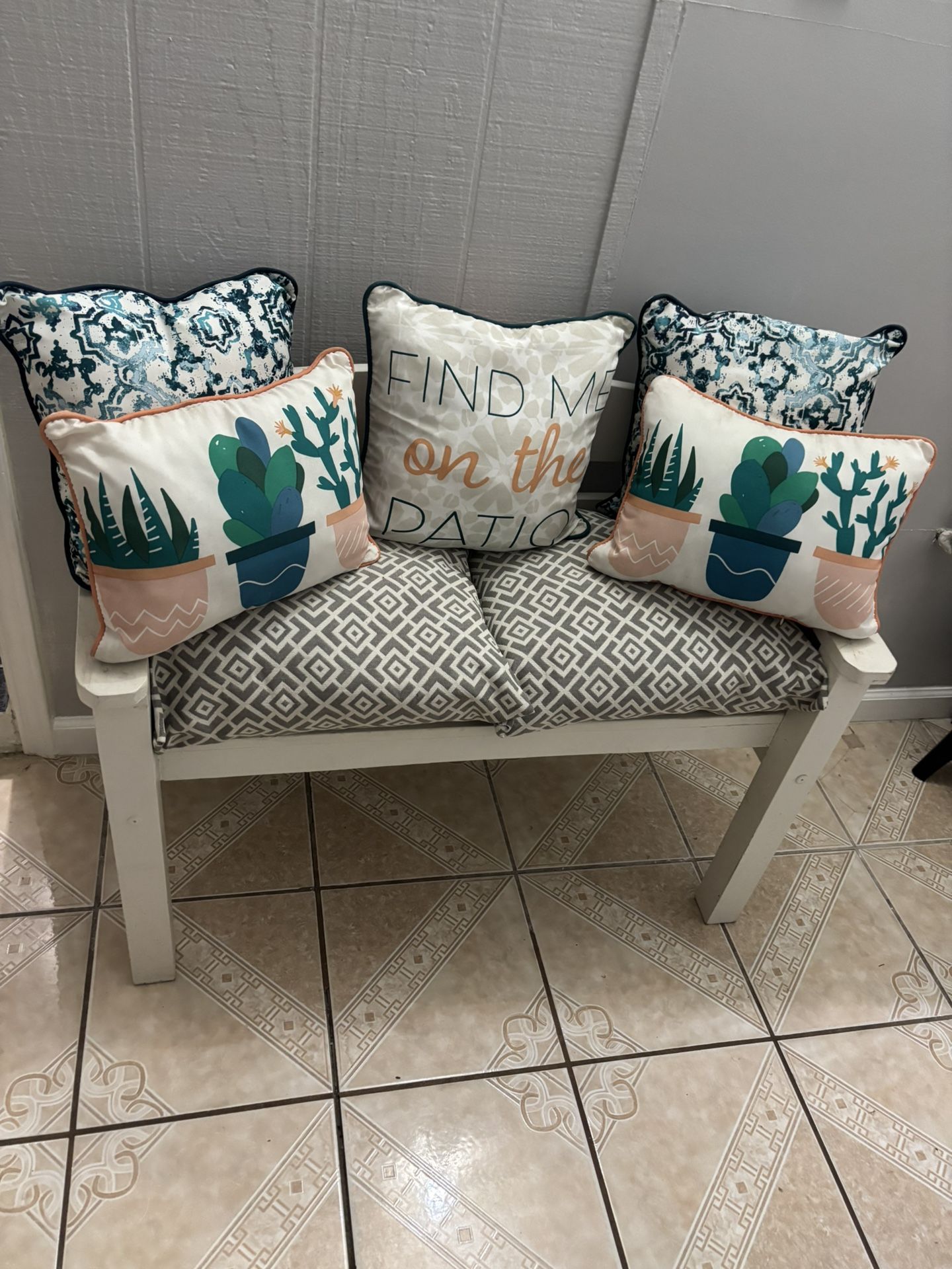 Beautiful Outside Bench