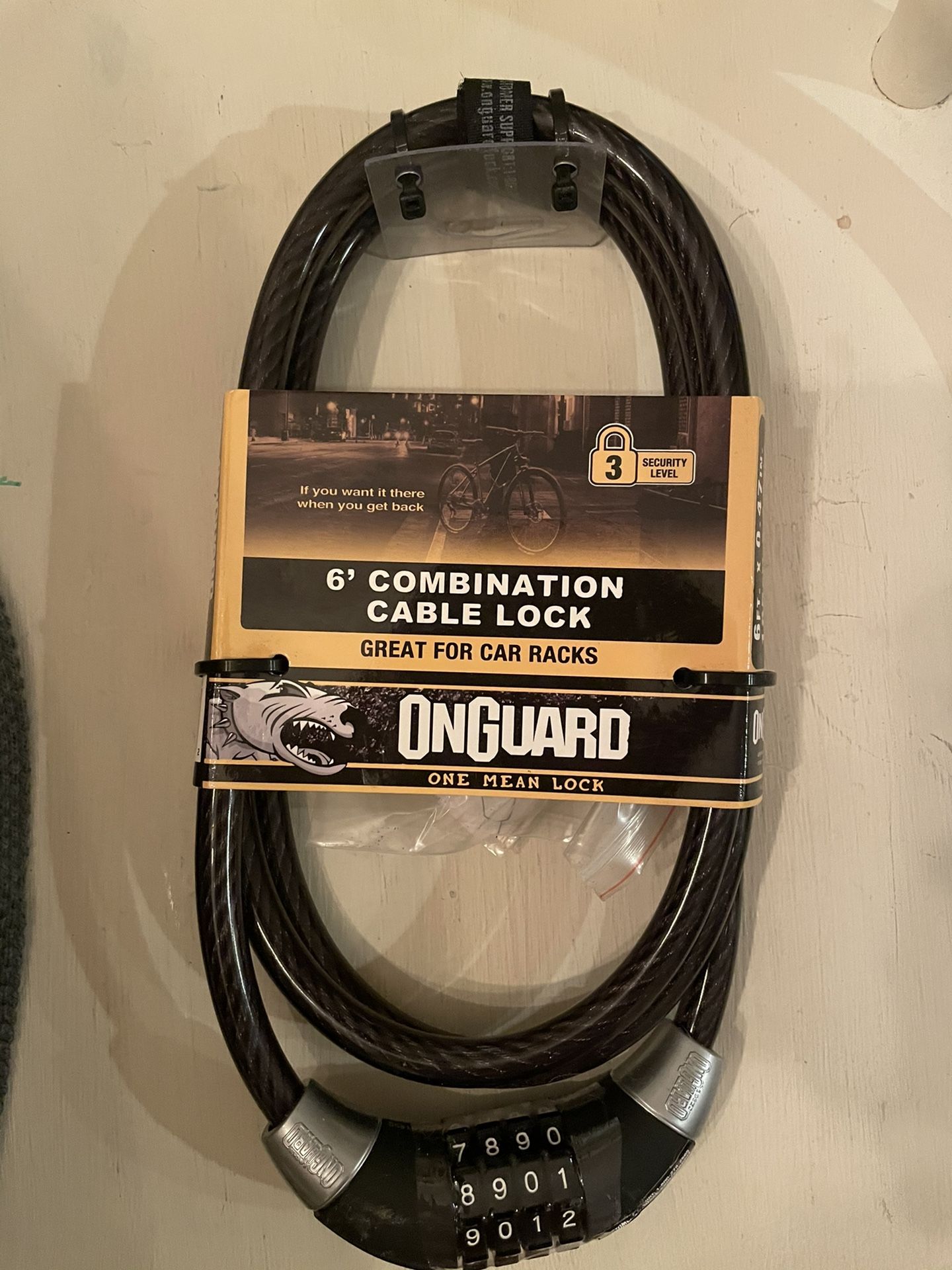 Combination Bike Lock