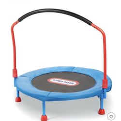Little Tikes Fold Up Trampoline Like New 