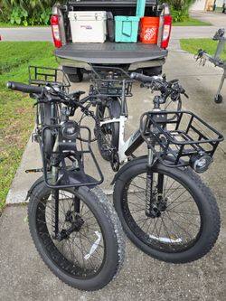 2 Lectric E-bikes for sale