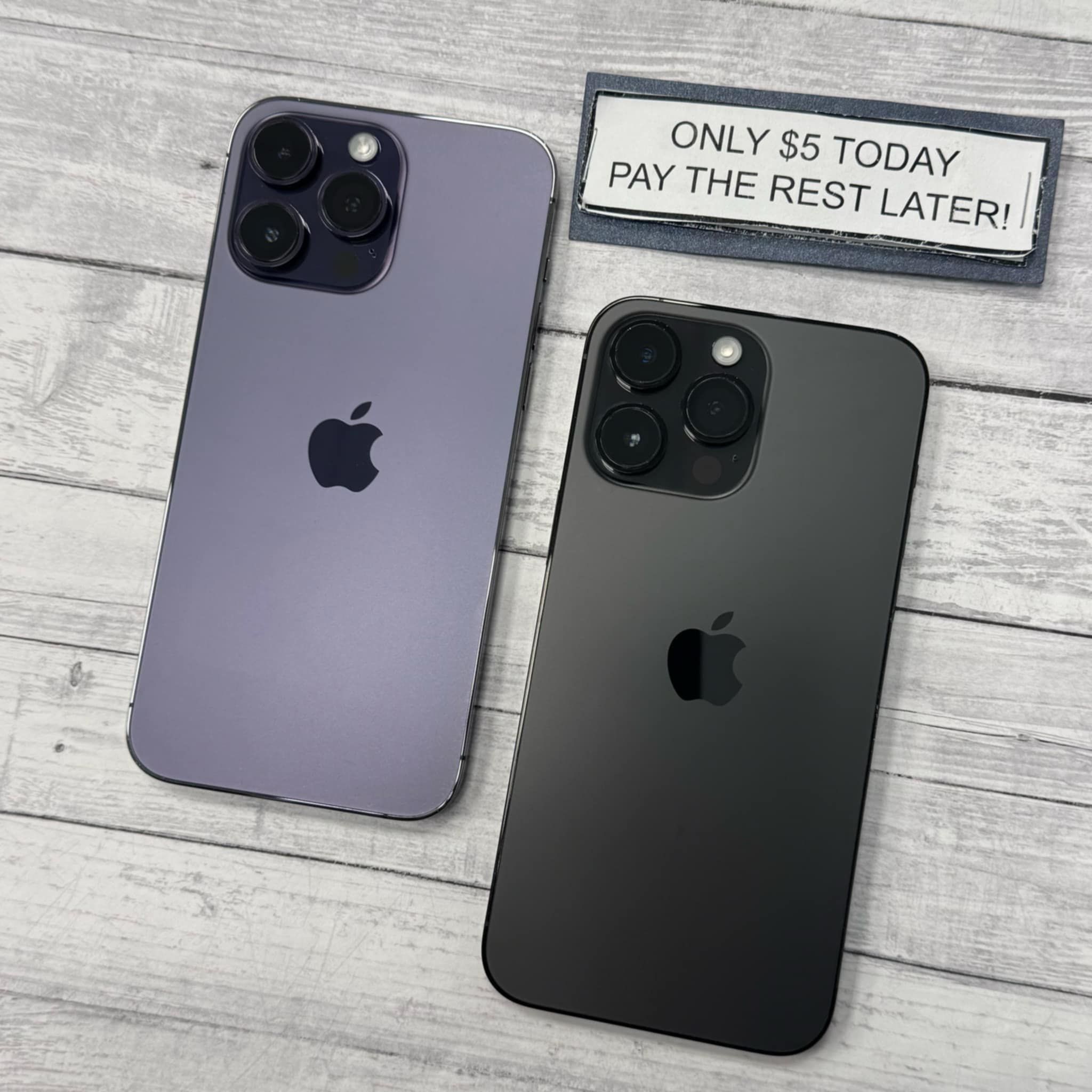๐ Stunning Display & Pro Camera - Apple iPhone 14 Pro Max โ $1 DOWN Available