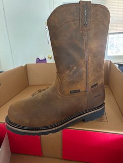 Justin Cowhide waterproof work boots