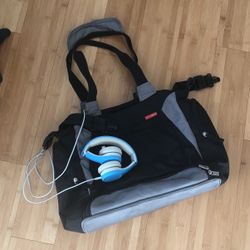 Diaper Bag & Child Headphones