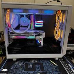 All White Gaming PC