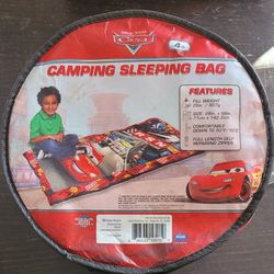 Disney Camping Sleeping Bag Cars