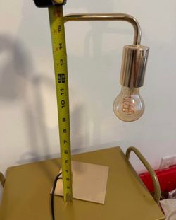 Gold lamp