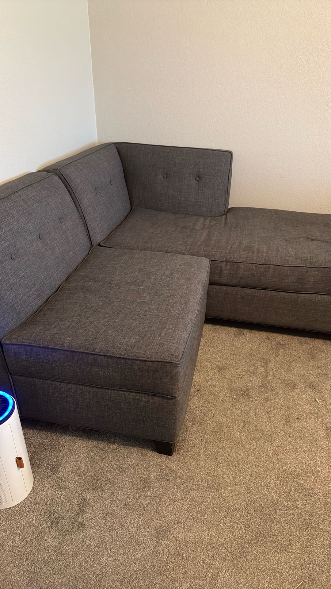 Couch 2 Piece Sectional