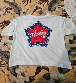 Hurley Large Crop Top Women's New With Tags