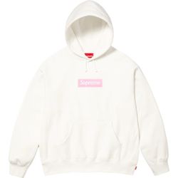 Supreme Box Logo Hoodie White 