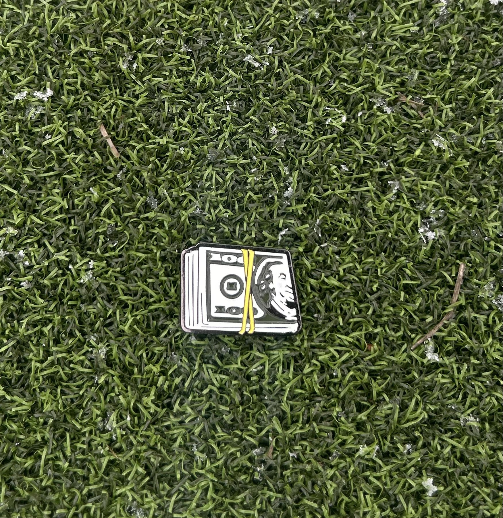 Hundred Dollar Bill Golf Ball Marker