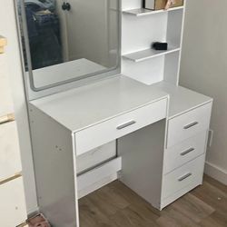 White Vanity