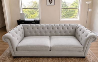 MOVING SALE!! Light Grey Sofa