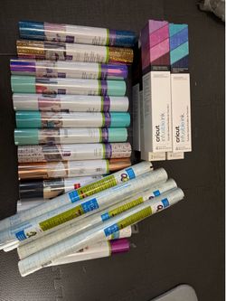 Cricut Vinyl and Transfer Paper