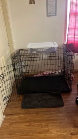 Large dog crate