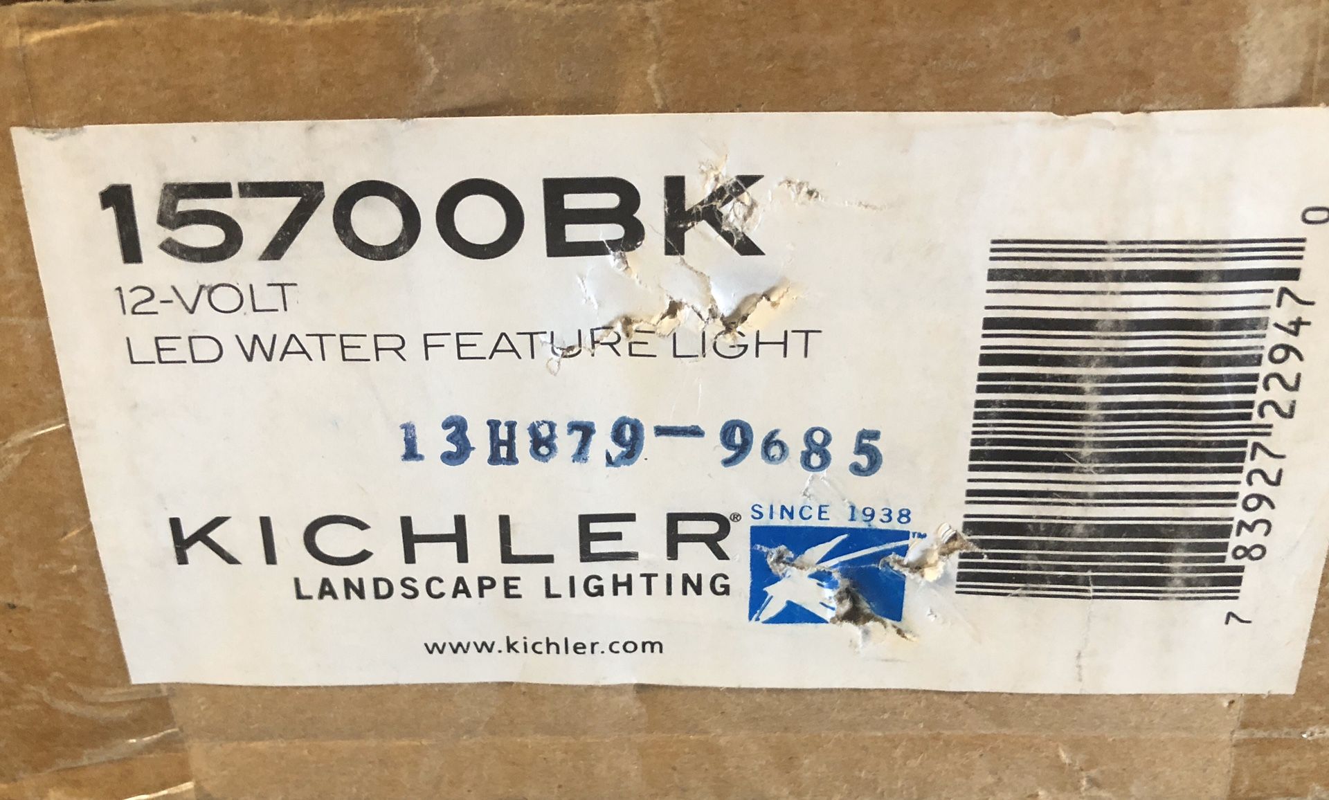 KICHLER 12v LED Water-feature lights (2)