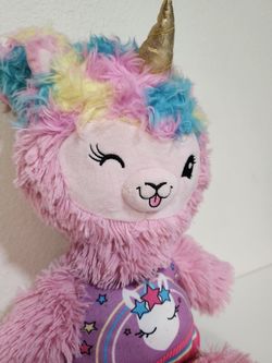 Pikmi Pops Pajama Llamas Plush Stuffed Animal Llamacorn Unicorn Pocket Girl Fun