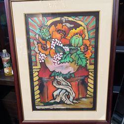 Vintage beautiful watercolors signed