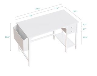 Light wood/White Desk