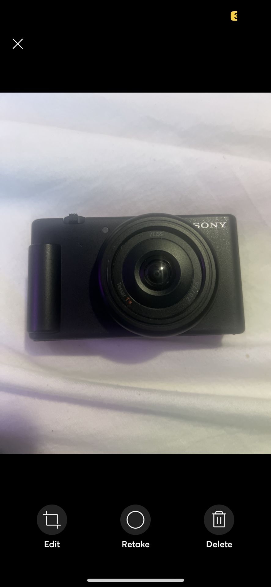 Sony vf1 camera 