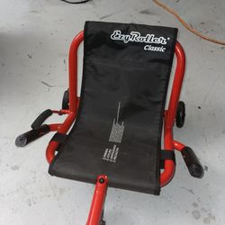 EzyRoller: Classic Ride-On Scooter, Red