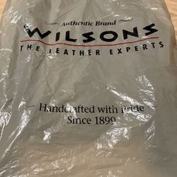 Wilson Genuine “unique” Leather Jacket Hand Made
