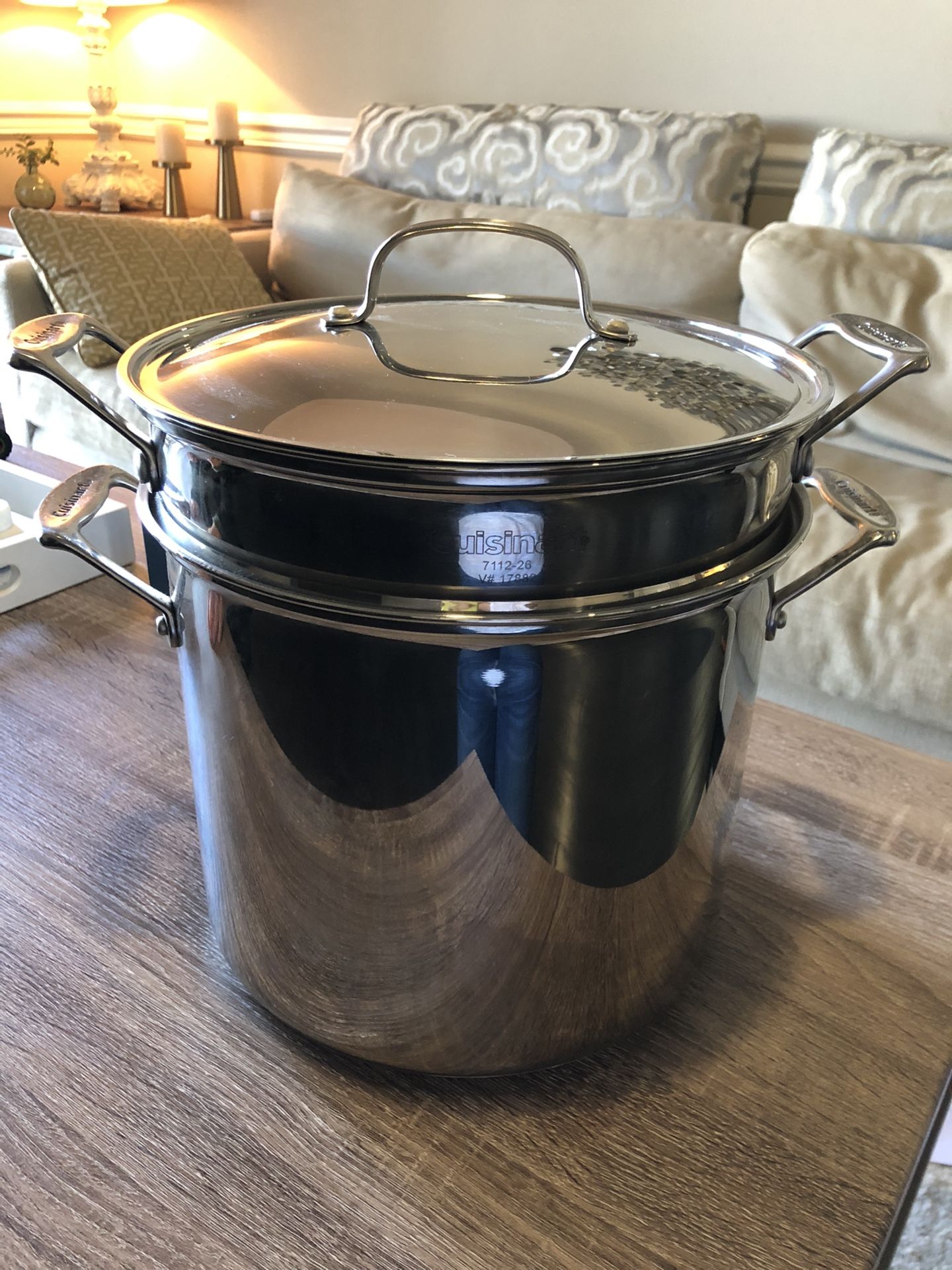 Cuisinart 12qt pasta/steamer set