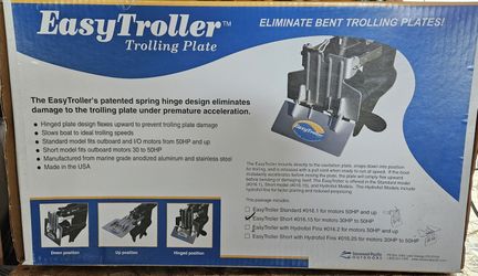 Easytroller Trolling Plate