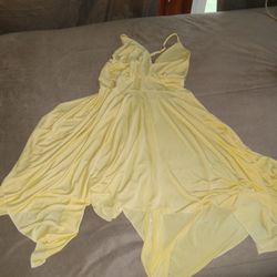 Women's Gorgeous High Low Summer Dress Size Large 